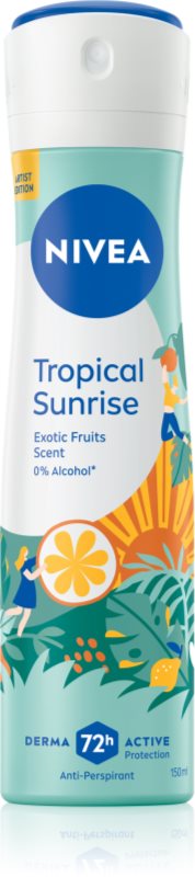 NIVEA Tropical Sunrise spray anti-perspirant 150 ml