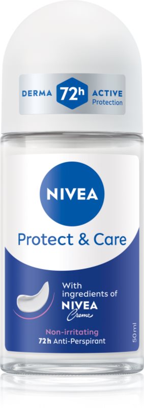NIVEA Protect & Care deodorant roll-on antiperspirant pentru femei 50 ml
