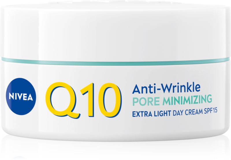 NIVEA Q10 Anti-Wrinkle crema de zi usoara antirid SPF 15 50 ml