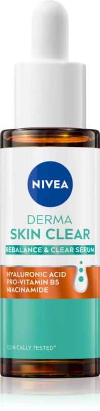 NIVEA Derma Skin Clear ser facial regenerant pentru pielea problematica 30 ml