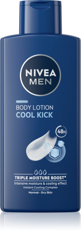 NIVEA MEN Cool Kick loțiune de corp hidratantă 400 ml