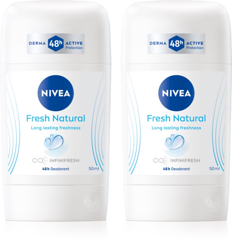 NIVEA Fresh Natural deodorant stick ambalaj economic
