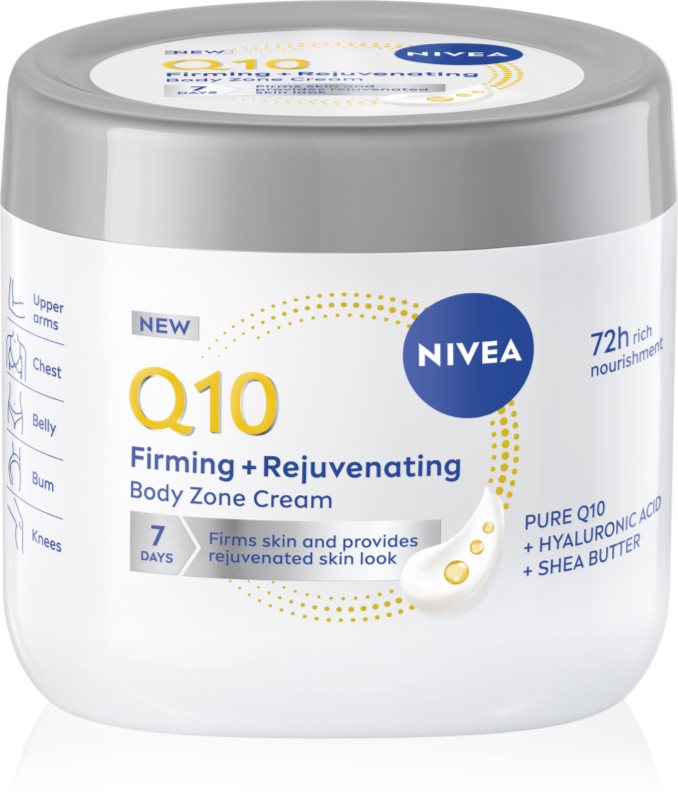 NIVEA Q10 Firming & Rejuvenating crema de corp pentru fermitatea pielii 400 ml