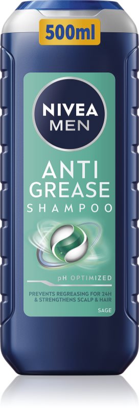 NIVEA MEN Anti Grease șampon pentru scalp gras 500 ml