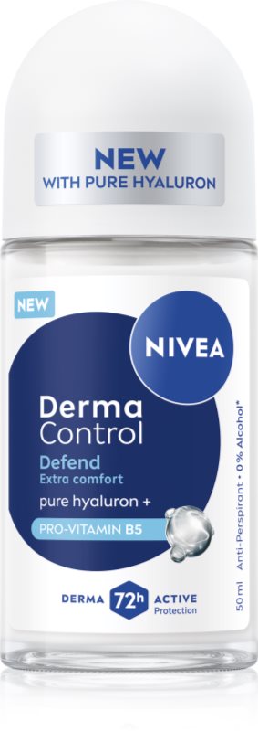 NIVEA Derma Control Defend deodorant roll-on antiperspirant 72 ore 50 ml