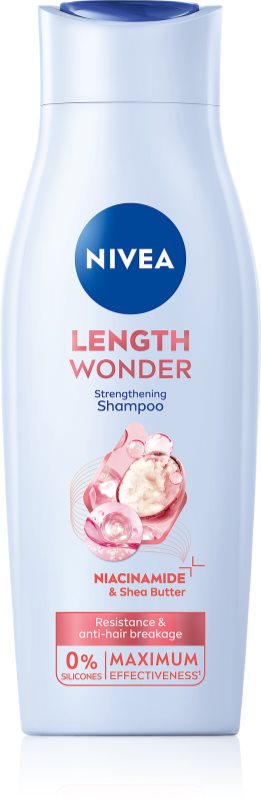 NIVEA Length Wonder sampon fortifiant pentru varfuri despicate 400 ml