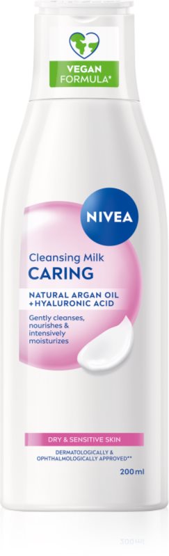NIVEA Almond Oil lapte pentru curatare cu ulei de migdale 200 ml
