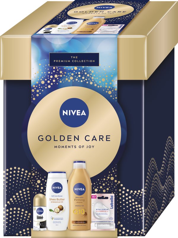 NIVEA Golden Care set cadou nutritie si hidratare