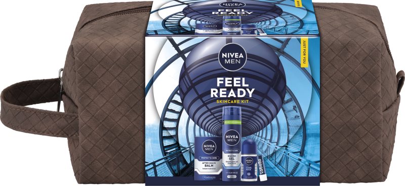 NIVEA MEN Feel Ready set cadou corp si fata