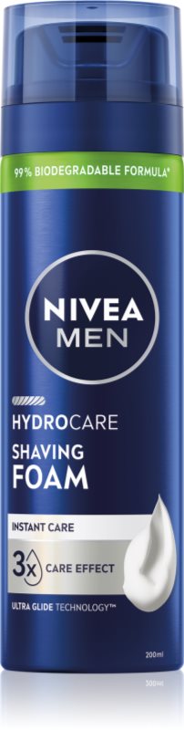 NIVEA MEN Hydrocare spumă pentru bărbierit pentru barbati 200 ml