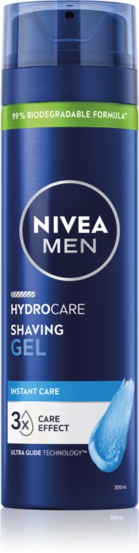 NIVEA MEN Hydrocare gel pentru bărbierit 200 ml