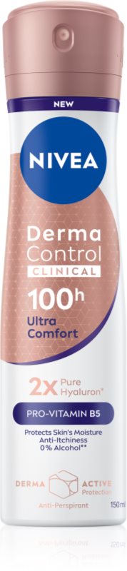 NIVEA Derma Control Clinical Ultra Comfort spray anti-perspirant 150 ml