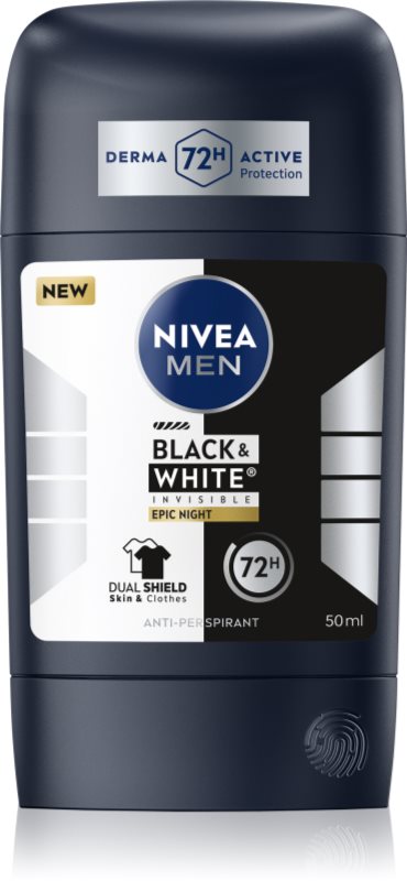 NIVEA MEN Black & White Epic Night antiperspirant puternic pentru barbati 50 ml