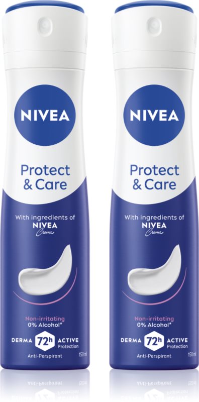 NIVEA Protect & Care spray anti-perspirant ambalaj economic