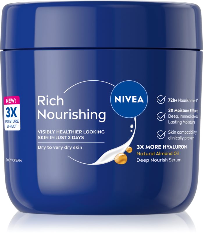 NIVEA Rich Nourishing crema de corp nutritiva 400 ml