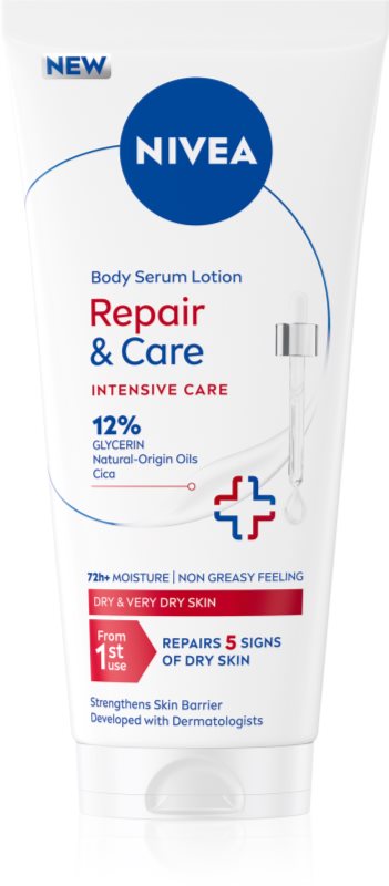 NIVEA Repair & Care ler pentru corp pentru hidratare intensa 200 ml