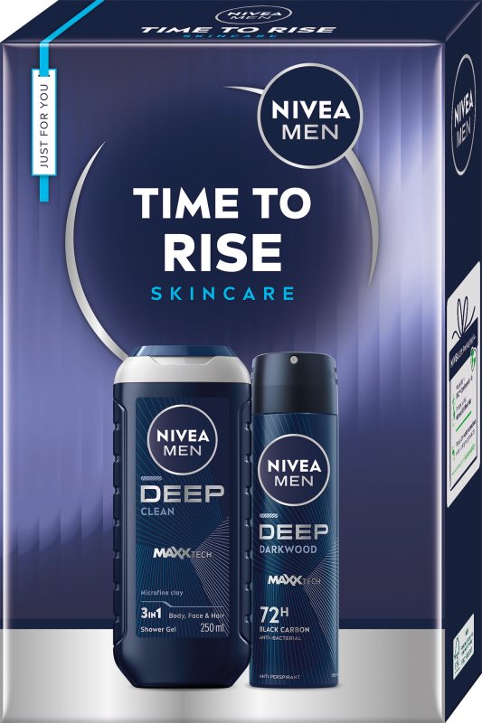 NIVEA MEN Time to Rise set cadou pentru corp