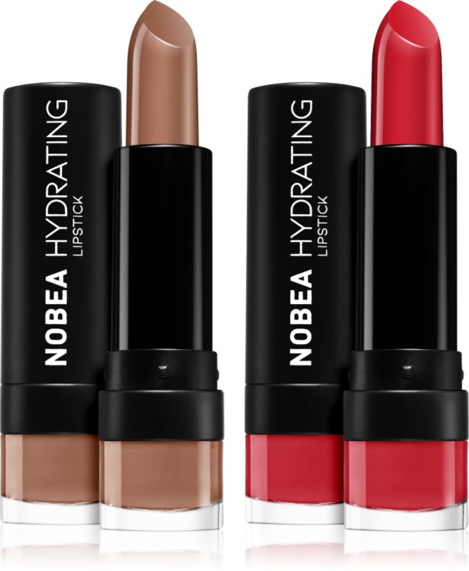 NOBEA Day-to-Day Hydrating Lipstick set de buze