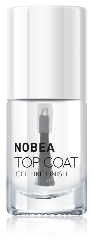 NOBEA Day-to-Day Top Coat Lac pentru protejarea ojei cu efect de stralucire 6 ml