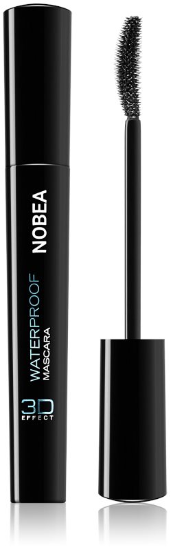 NOBEA Festive 3D Waterproof Mascara mascara rezistent la apă, pentru volum 8 ml