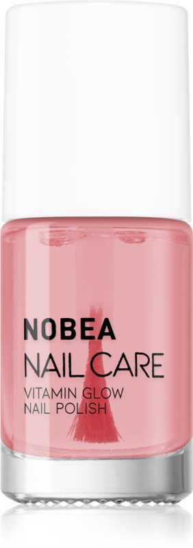 NOBEA Nail Care Vitamin Glow Nail Polish lac de unghii pentru ingrijire 6 ml