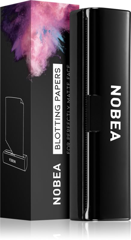 NOBEA Accessories Blotting Papers foițe cu efect matifiant 7x5 cm