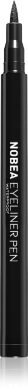 NOBEA Day-to-Day Liquid Pen Eyeliner dermatograf rezistent la apă culoare Ultra Black 1,1 ml