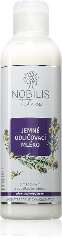 Nobilis Tilia Jemné Odličovací Mléko lapte demachiant cu efect de nutritiv 200 ml