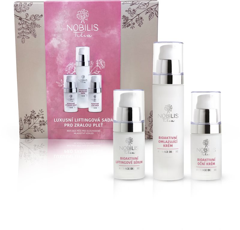 Nobilis Tilia Anti-Age Péče set cadou împotriva îmbătrânirii pielii