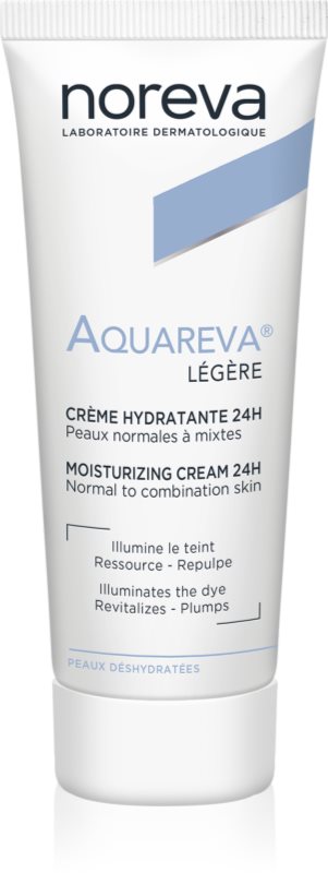 Noreva Aquareva Moisturizing Cream 24h crema hidratanta usoara 40 ml