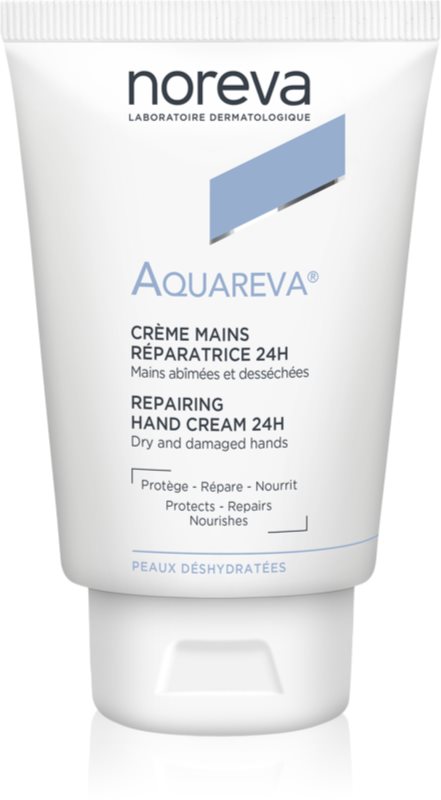 Noreva Aquareva Repairing Hand Cream 24H Cremă de mâini regeneratoare cu efect de hidratare 50 ml