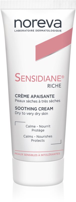 Noreva Sensidiane Rich Soothing Cream crema de fata calmanta si racoritoare 40 ml