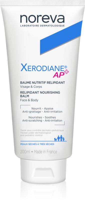 Noreva Xerodiane AP+ Relipidant Nourishing Balm balsam hranitor pentru piele uscata spre atopica 200 ml