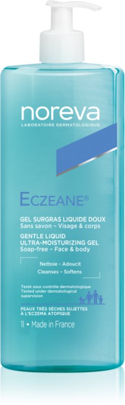 Noreva Eczeane Gentle Liquid Ultra-Moisturizing Gel gel de duș pentru fata si corp 1000 ml