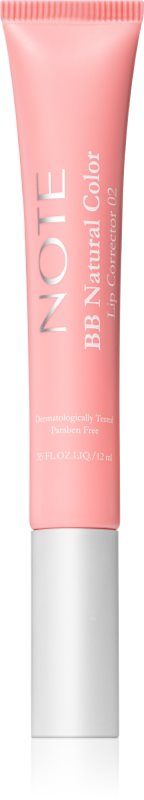 Note Cosmetique BB Natural Color luciu de buze de ingrijire