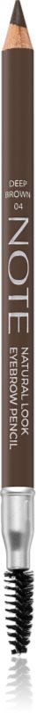 Note Cosmetique Natural Look creion pentru sprancene cu pensula