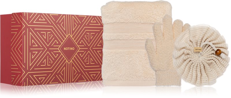 Notino Gift Set Body Exfoliation Gift Set set cadou Beige