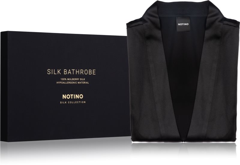 Notino Silk Collection Silk Bathrobe halat mătăsos