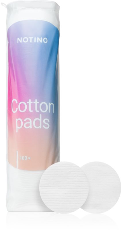 Notino Cotton Pads Round tampoane cosmetice pentru demachierea și curățarea tenului 100 buc