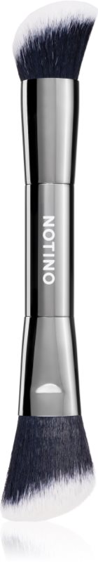 Notino Dual-End Contour Brush 440 perie pentru blush, contur și iluminator fata-verso 1 buc