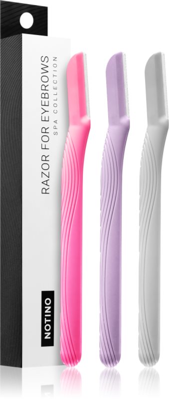 Notino Spa Collection Eyebrow Razors brici pentru sprâncene 3 buc
