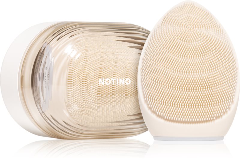 Notino Beauty Electro Collection Facial cleansing brush with travel case dispozitiv sonic de curățare cu husă de călătorie 1 buc
