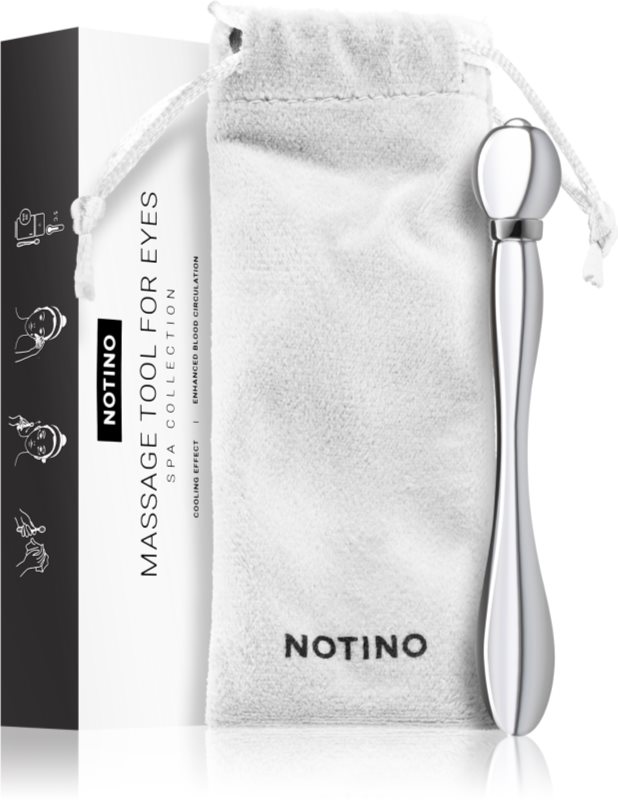 Notino Spa Collection Roller Cooling Eye Roller Ball accesoriu de masaj pentru ochi Silver