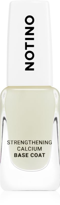 Notino Nail Care Strengthening Calcium Base Coat lac pentru intarirea unghiilor 10 ml