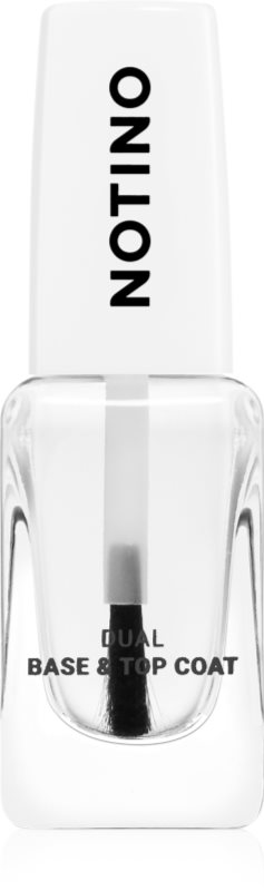 Notino Nail Care Dual base & Top coat lac de unghii de baza si superioara 10 ml