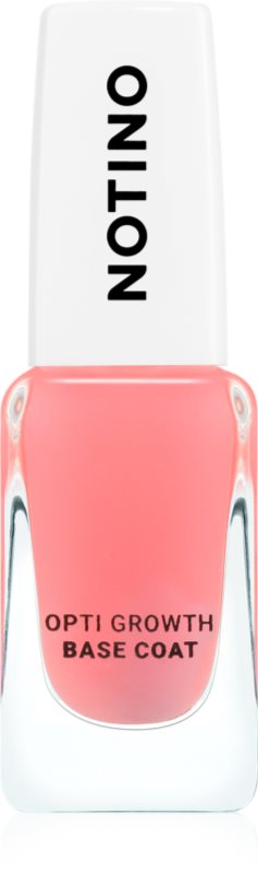 Notino Nail Care Opti Growth Base Coat lac de unghii hranitor pentru cresterea unghiilor 10 ml