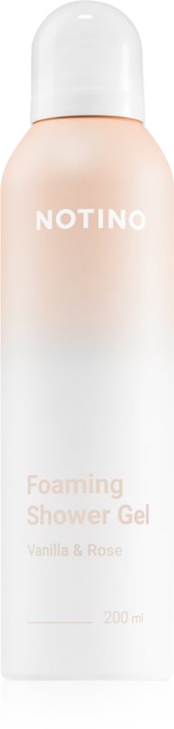 Notino Foaming Shower Gel Vanilla & Rose spumă pentru duș 200 ml