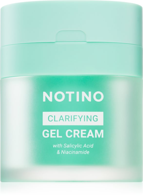 Notino Clarifying Gel Cream with Salicylic Acid and Niacinamide gel crema restorativ pentru curatare delicata cu acid salicilic și cu niacinamidă 50 ml