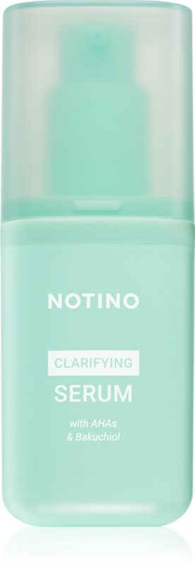 Notino Clarifying Serum with AHAs and Bakuchiol ser de curățare cu acizi AHA și bakuchiol 30 ml