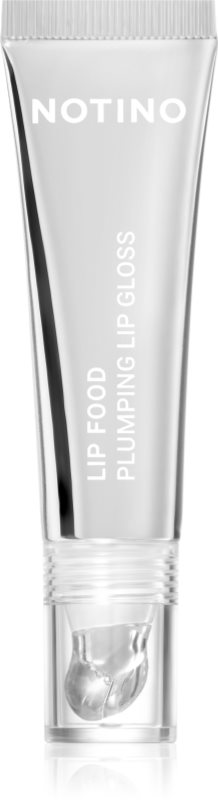 Notino Lip Food Plumping Lip Gloss luciu de buze de ingrijire cu efect de crestere 00 Clear 10 ml